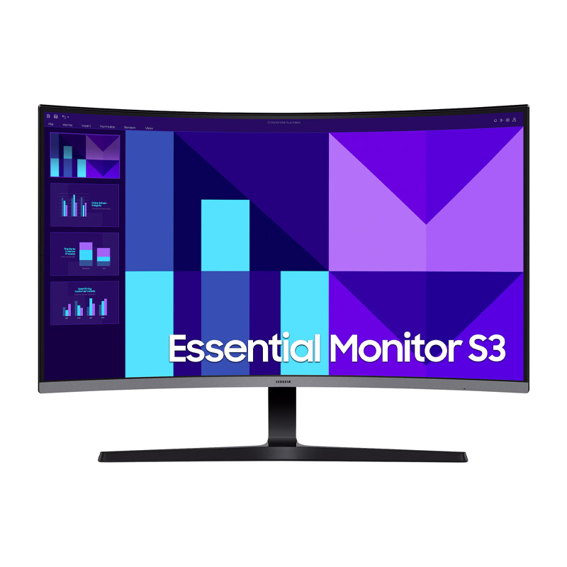 مانیتور 32 اینچ سامسونگ مدل ESSENTIAL S3 LS32D392GAMXUE