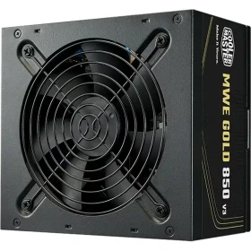 منبع تغذیه کامپیوتر 850 وات کولر مستر مدل MWE 850 GOLD V3 ATX 3.1 NON-MODULAR