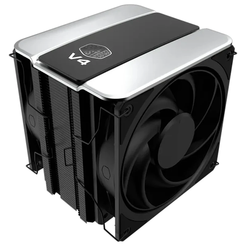 سیستم خنک کننده بادی کولر مستر مدل V4 ALPHA 3DHP BLACK