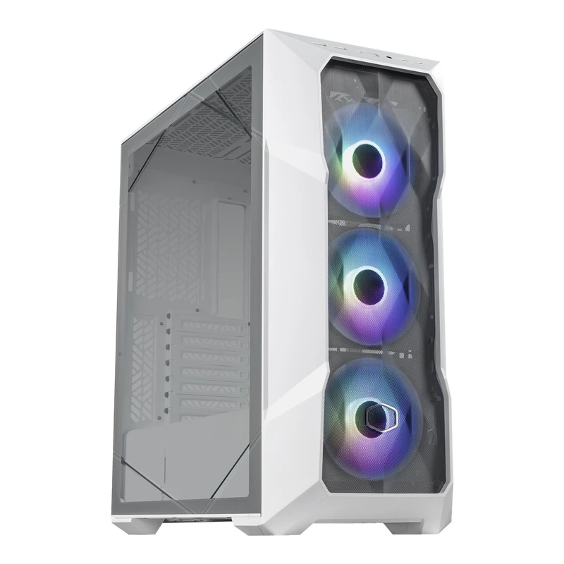 کیس کامپیوتر گیمینگ کولر مستر مدل TD500 MESH V2 WHITE