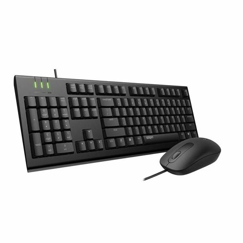 کیبورد و ماوس سیم دار رپو مدل X120PRO