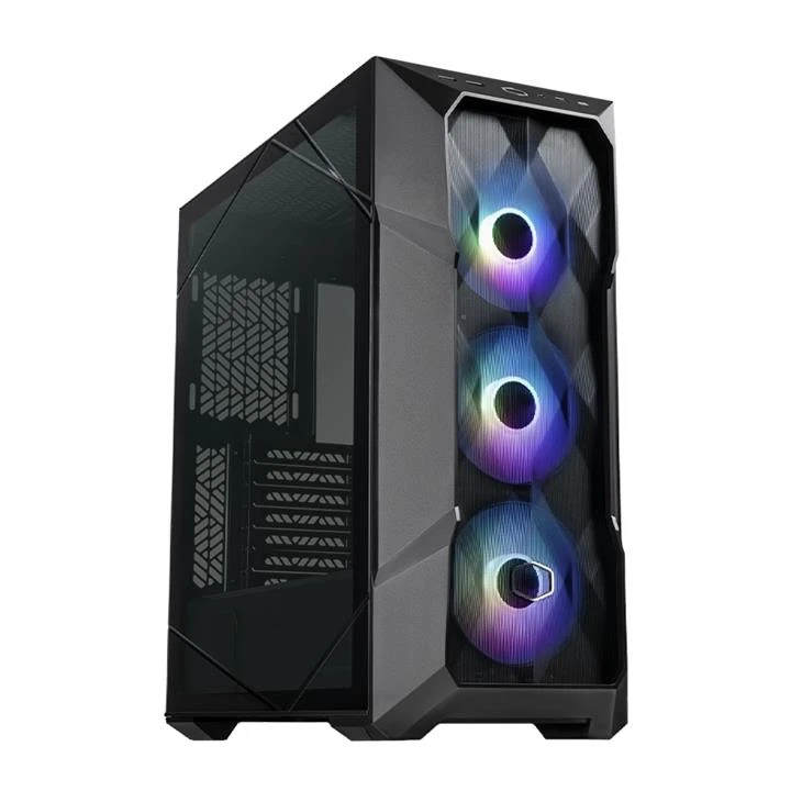 کیس کامپیوتر گیمینگ کولر مستر مدل TD 500 MESH V2 BLACK