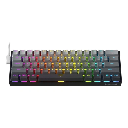 کیبورد مکانیکال گیمینگ ردراگون FIZZ RT K617 GGB RGB